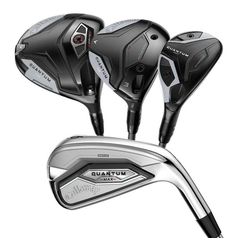 Callaway Quantum Max Men's Bundle Golf Set - Steel
