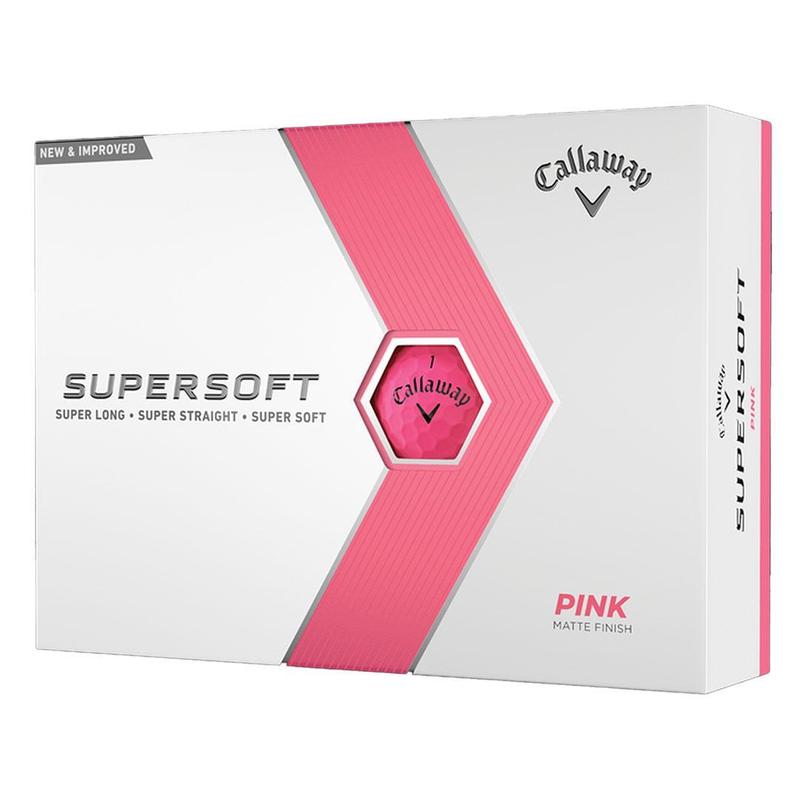 Callaway Supersoft Golf Balls 23 - Pink - main image