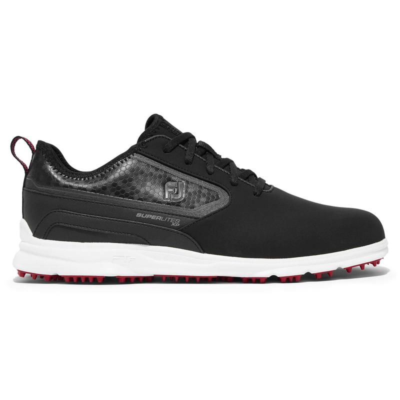 FootJoy Superlites XP Golf Shoe - Black/White/Red - main image