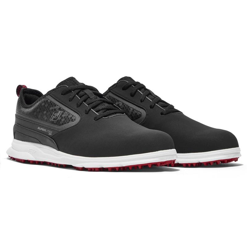 FootJoy Superlites XP Golf Shoe - Black/White/Red - main image