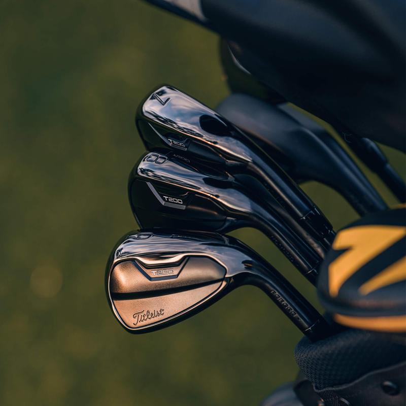 Titleist T200 Black Edition Golf Irons - Steel - main image