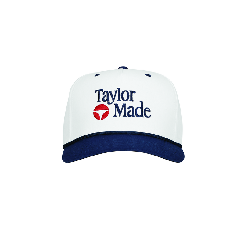 TaylorMade A Frame Legacy Golf Hat White - main image