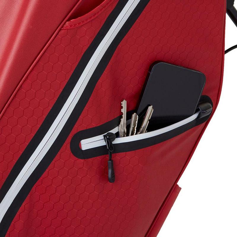 TaylorMade Flextech Waterproof Golf Stand Bag - Red - main image