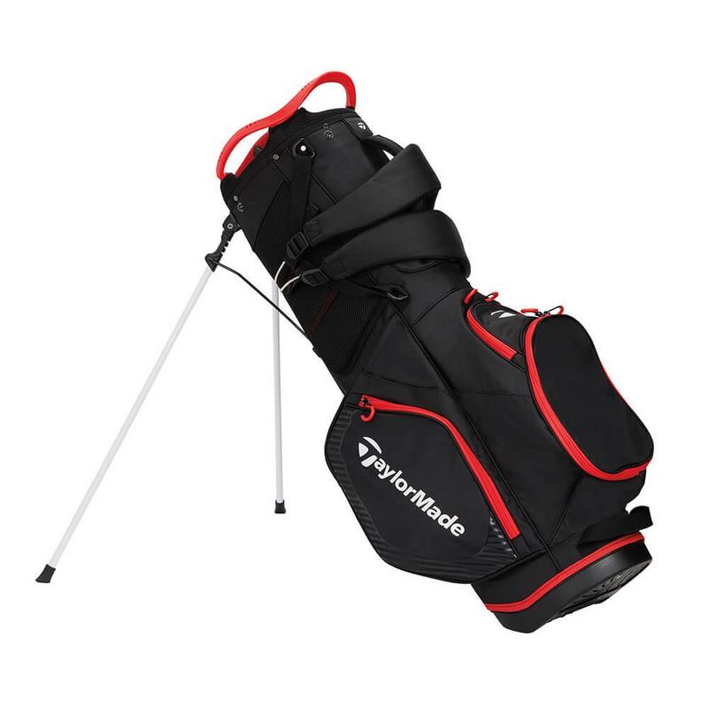 TaylorMade Pro Golf Stand Bag - Black/Red - main image