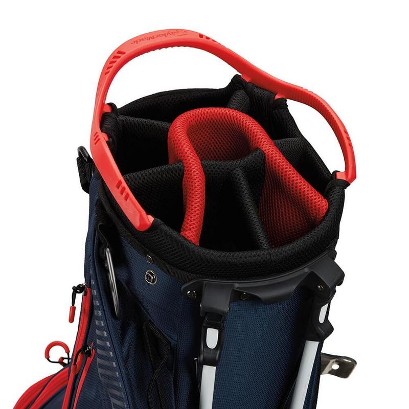 TaylorMade Pro Golf Stand Bag - Navy/Red - main image