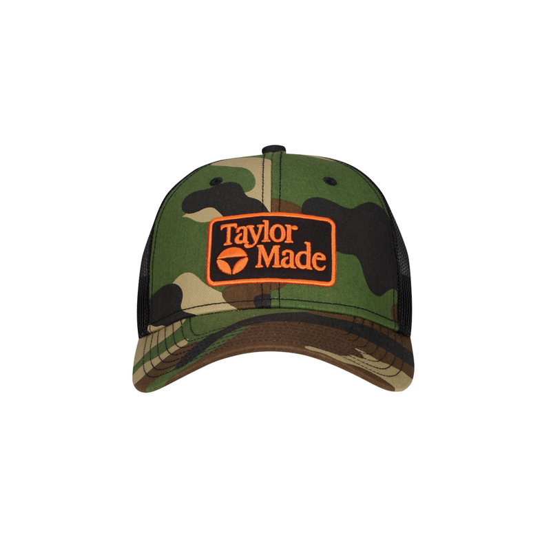 TaylorMade Radar Trucker Golf Hat - Black Camo - main image