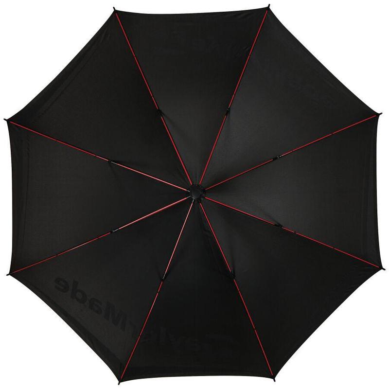 TaylorMade Single Canopy 60'' Golf Umbrella - Black/Grey - main image