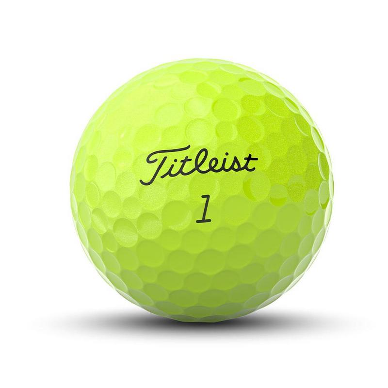 Titleist AVX Golf Ball 2024 - Yellow - main image