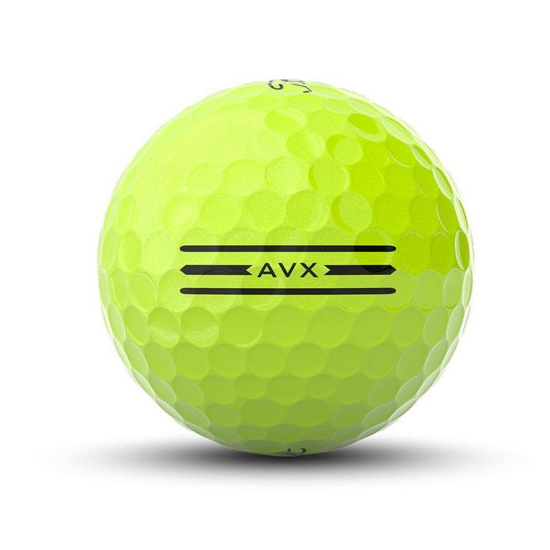 Titleist AVX Golf Ball 2024 - Yellow