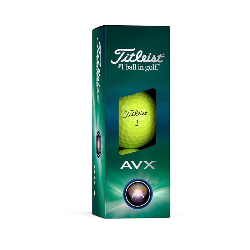 Titleist AVX Golf Ball - Yellow - main image
