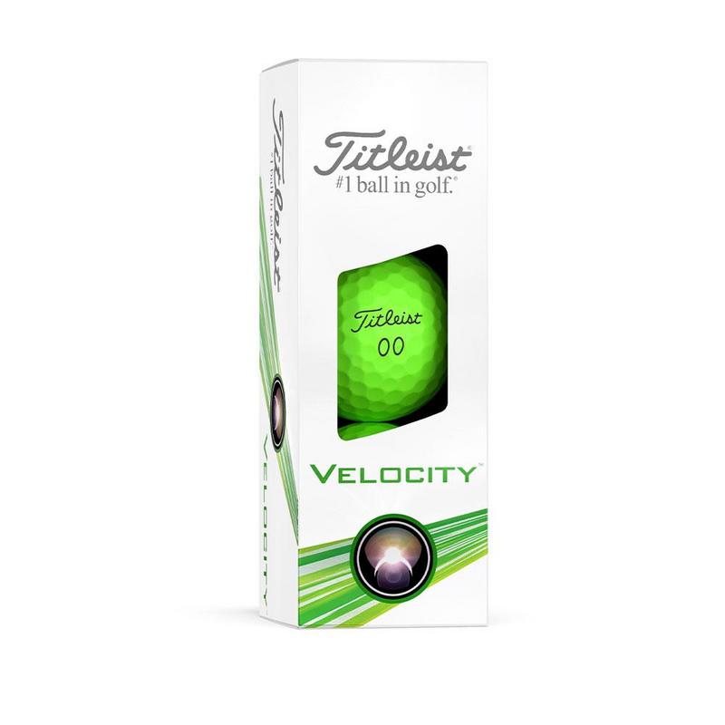 Titleist Velocity Golf Balls - Green - main image