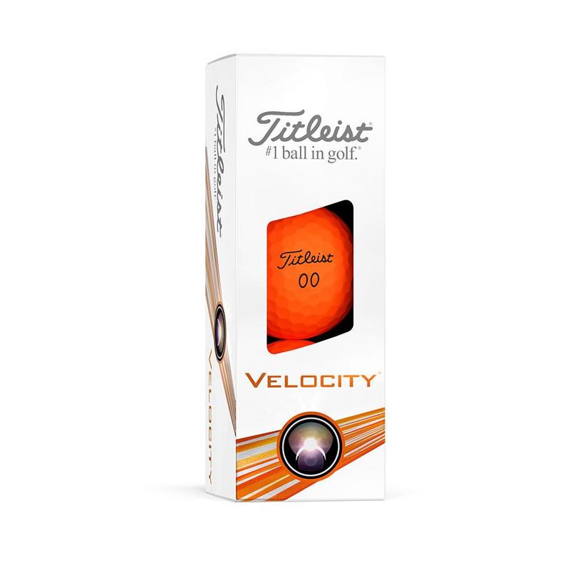 Titleist Velocity Golf Balls 2024 - Orange