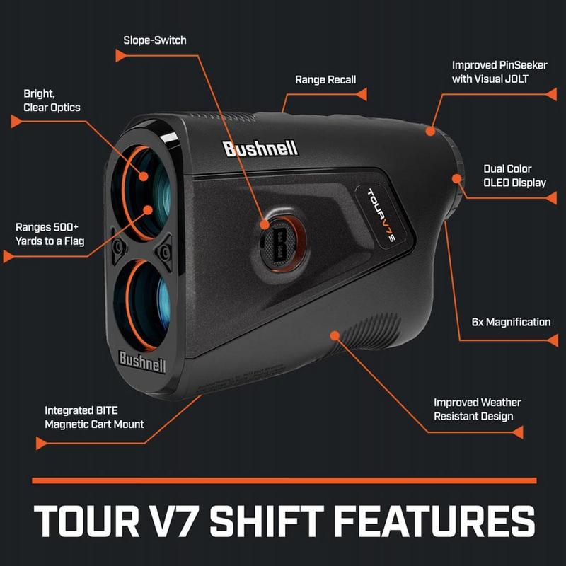 Bushnell Tour V7 Shift Golf Laser Rangefinder - main image
