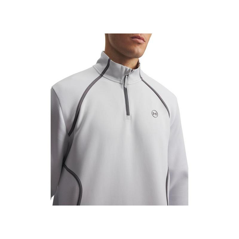 Under Armour UA Drive 1/4 Zip Golf Midlayer - Halo Grey/Castlerock - main image