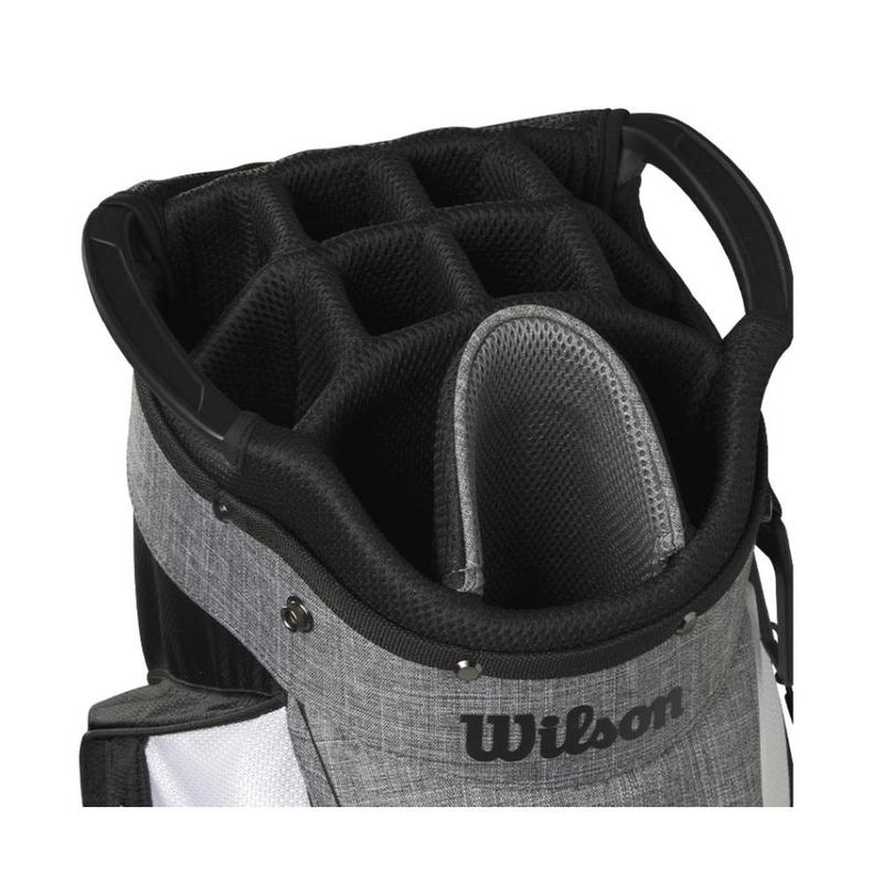 Wilson Feather Golf Cart Bag Black/Grey/White - main image
