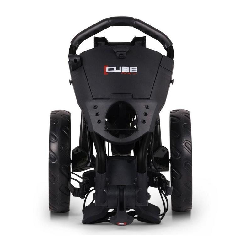 Wishbone Cube Three Golf Push Trolley - Charcoal/Black - main image