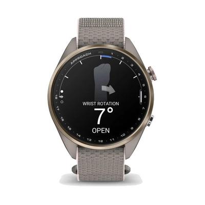 Garmin Approach S72 GPS Golf Smart Watch (43mm) - Soft Gold/Blush Pink - thumbnail image 6