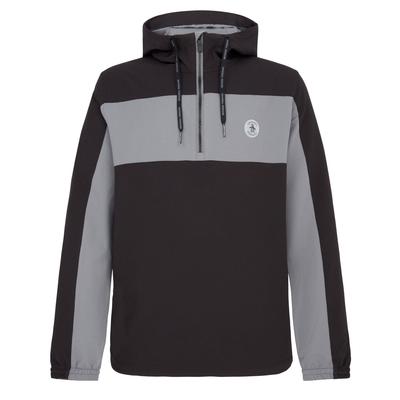 Original Penguin 1/4 Zip Colour Block Golf Hoodie Sweater - Caviar - thumbnail image 1