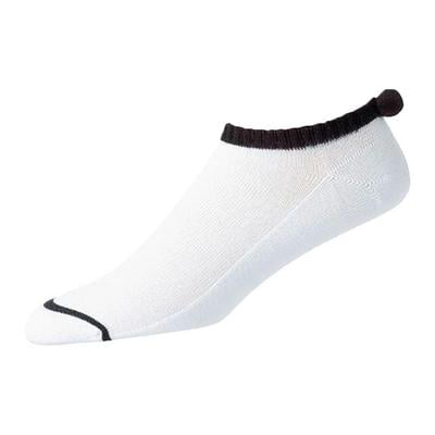FootJoy Ladies ProDry Lightweight Pom Pom Golf Socks - Black