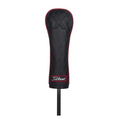 Titleist Jet Black Leather Hybrid Headcover - thumbnail image 1