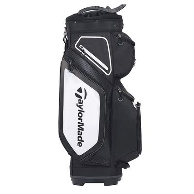 TaylorMade 8.0 Golf Cart Bag - Black/White/Charcoal