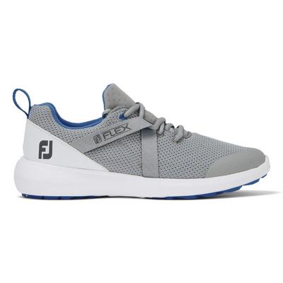 FootJoy FJ Flex Ladies Golf Shoes - Grey/Blue