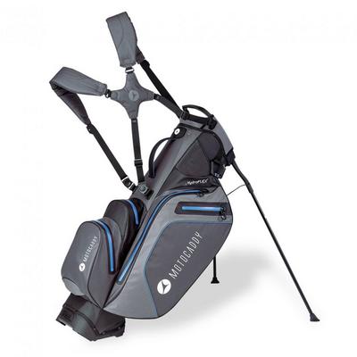 Motocaddy HydroFLEX Golf Trolley/Stand Bag - Charcoal/Blue