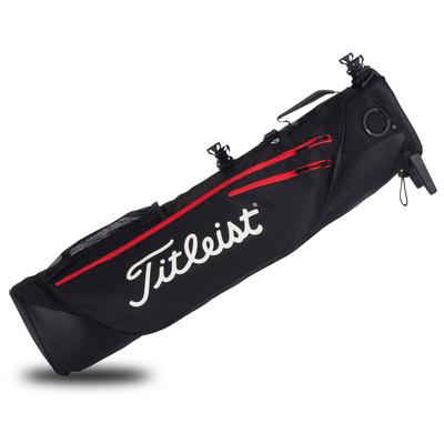 Titleist Premium Carry Bag - Black/Red - thumbnail image 1