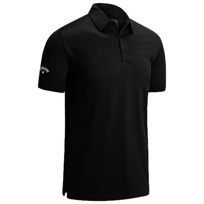 Callaway SS Solid Swing Tech Golf Polo Shirt - Caviar