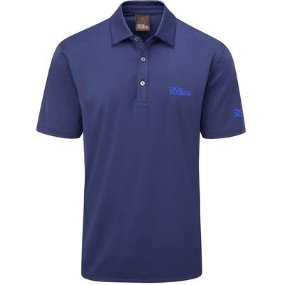 Oscar Jacobson Chap Tour Mens Golf Polo Shirt - Navy