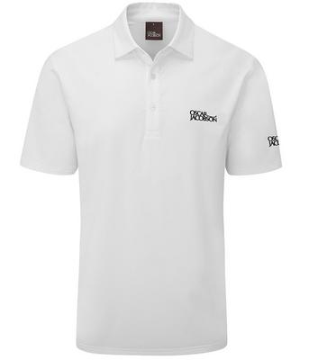 Oscar Jacobson Chap Tour Mens Golf Polo Shirt - White