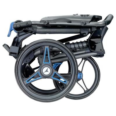 Motocaddy Cube Push Golf Trolley - Blue - thumbnail image 2