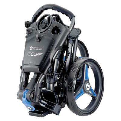 Motocaddy Cube Push Golf Trolley - Blue - thumbnail image 4