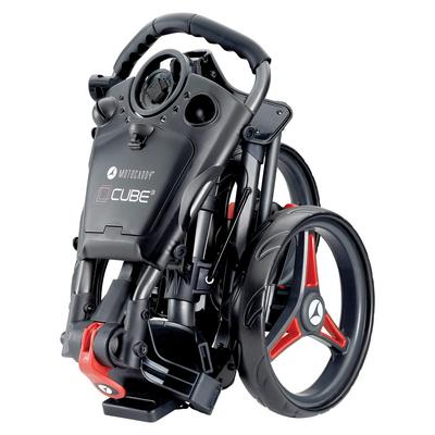 Motocaddy Cube Push Golf Trolley - Red - thumbnail image 4