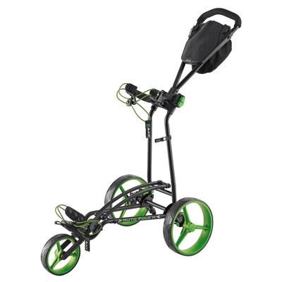 Big Max Autofold X Golf Trolley - Black/Lime - thumbnail image 1