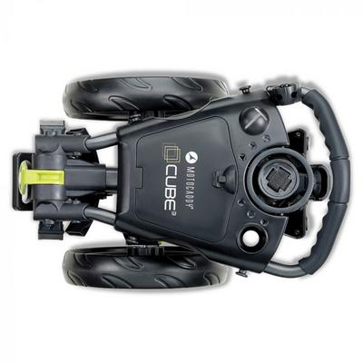 Motocaddy Cube Push Golf Trolley - Lime - thumbnail image 4