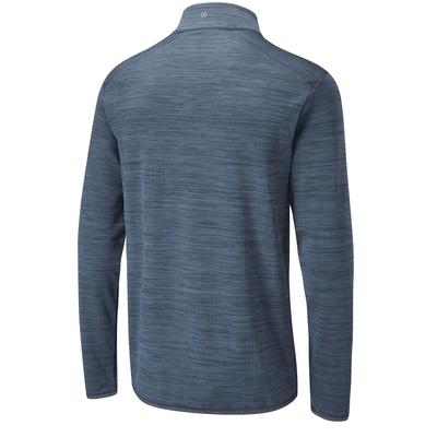 Ping Edison Half Zip Golf Sweater - Oxford Blue Marl - thumbnail image 2