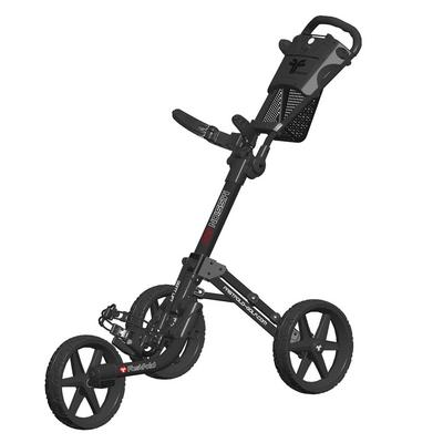 FastFold Mission-5 3 Wheel Golf Trolley - Charcoal/Black