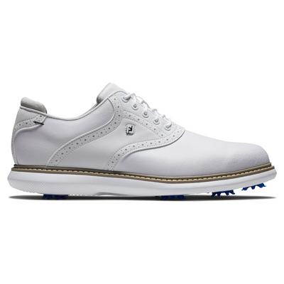 FootJoy Traditions Golf Shoes - White - thumbnail image 1