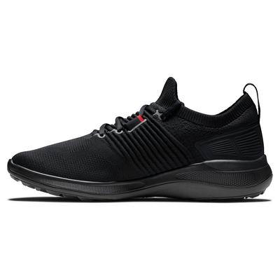 FootJoy Flex XP Spikeless Golf Shoes - Black - thumbnail image 2