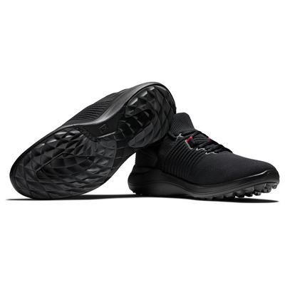 FootJoy Flex XP Spikeless Golf Shoes - Black - thumbnail image 4