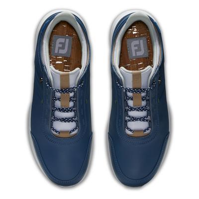 FootJoy Womens Stratos Golf Shoes - Blue/Green - thumbnail image 5