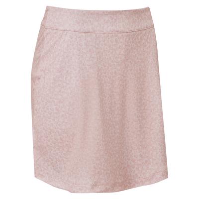 FootJoy Womens Interlock Printed Skort - Blush Pink - thumbnail image 1