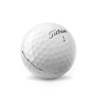 Titleist Pro V1x (2022) Golf Balls Dozen Pack - White - thumbnail image 2