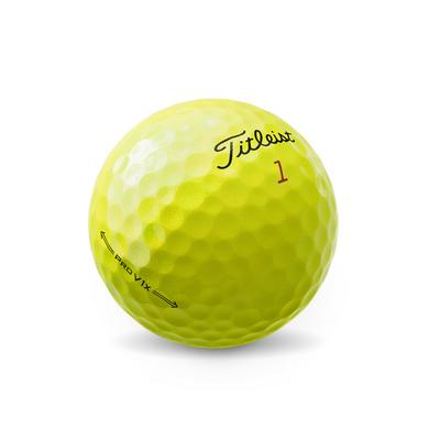 Titleist Pro V1x (2021) Golf Balls Dozen Pack - Yellow - thumbnail image 2