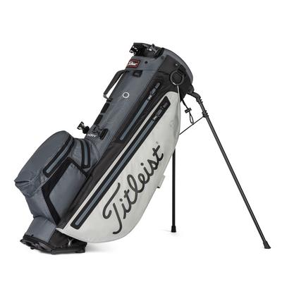 Titleist Players 4+ StaDry Golf Stand Bag - Grey/Charcoal/Black - thumbnail image 1