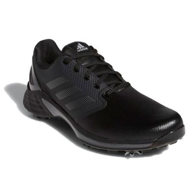 adidas ZG21 Golf Shoes - Black/Dark Silver/Metallic - thumbnail image 5