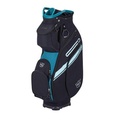 Wilson Staff Exo II Cart Bag - Black/Teal