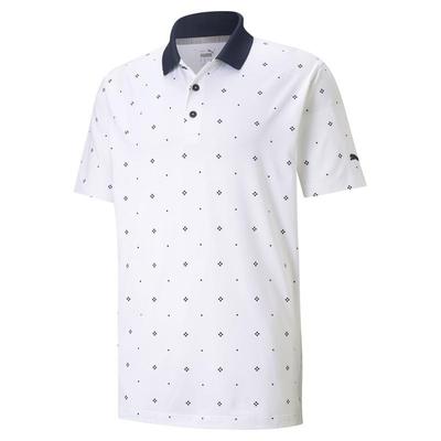 Puma Cloudspun Gamma Golf Polo Shirt - White