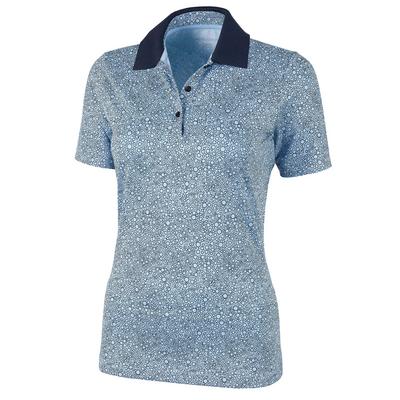 Galvin Green Madelene Ventil8 Ladies Golf Polo Shirt - Navy - thumbnail image 1